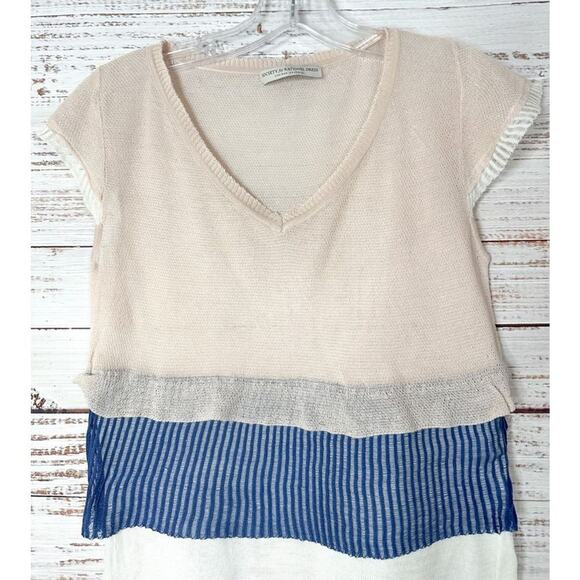 Society For Rational Dress Women's Layered Cap Sleeve Top Multi-Color Size XS - Picture 2 of 12